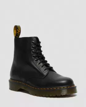 Dr. Martens 1460 Bex Pisa Кожаные ботинки на шнуровке, цвет Black — Pisa