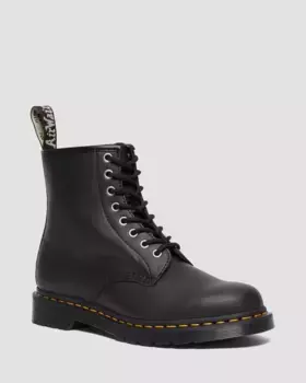 Dr. Martens 1460 Genix Наппа Ботинки из мелиорированной кожи на шнуровке, цвет Black — Genix Nappa