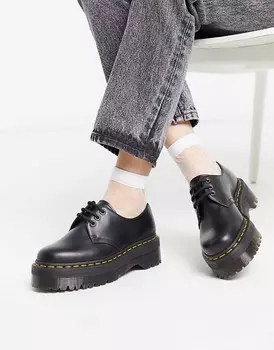 Dr Martens 1461 Квадратные туфли на массивной шнуровке