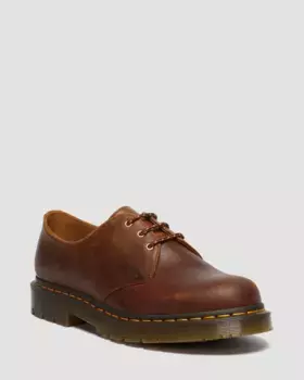 Dr. Martens 1461 Нескользящие оксфорды Parker Life Shield, цвет Dark Tan
