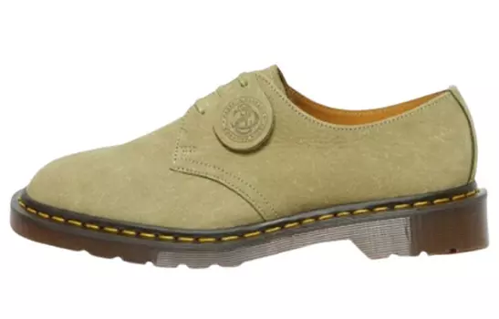 Dr. Martens 1461 Сделано в Англии Нубук Кожа Оксфорд Зеленый Dr.Martens