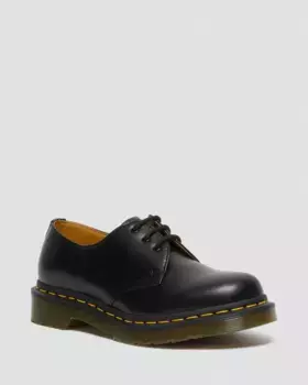 Dr. Martens 1461 Женские оксфорды из гладкой кожи, цвет Black — Smooth Leather