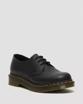 Dr. Martens 1461 Женские оксфорды из кожи Virginia, цвет Black — Virginia