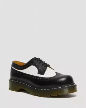 Dr. Martens 3989 Bex Туфли-броги из гладкой кожи, цвет Black — Smooth Leather