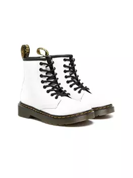 Dr. Martens ботинки 1460 на шнуровке, белый