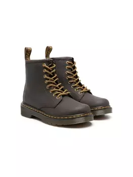 Dr. Martens ботинки 1460 на шнуровке, коричневый