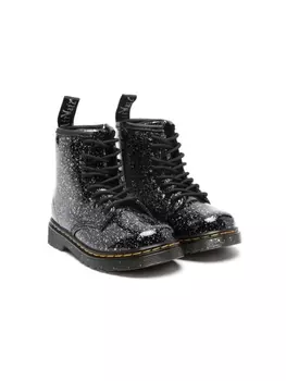 Dr. Martens ботинки 1460 с блестками, черный
