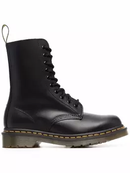 Dr. Martens ботинки 1490 в стиле милитари на шнуровке, черный