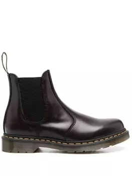 Dr. Martens ботинки без застежки, красный