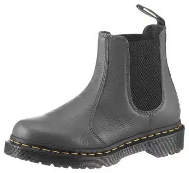 DR. MARTENS Ботинки челси "Virginia 2976", массивные ботинки, туфли на платформе, ботинки со съемной стелькой, серый
