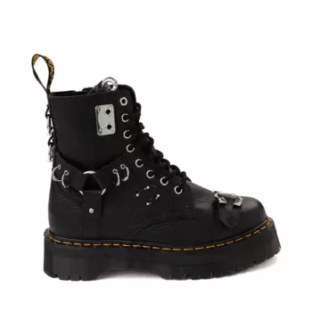 Dr. Martens Ботинки на платформе для пирсинга Jadon, черный