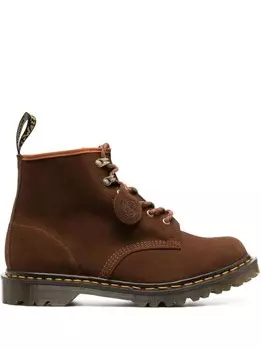 Dr. Martens ботинки на шнуровке, коричневый