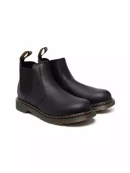 Dr. Martens ботинки с эластичными вставками, черный