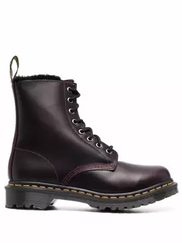 Dr. Martens ботинки Serena 1460, красный