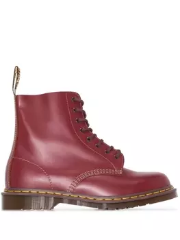 Dr. Martens ботинки Vintage 1460, красный