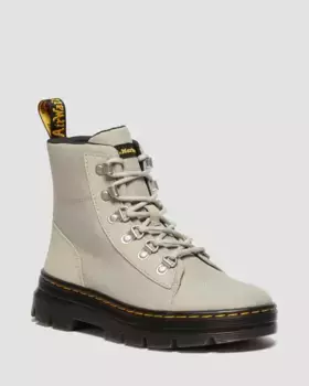 Dr. Martens Combs Женские повседневные ботинки из полиэстера, цвет Stone — Ajax+Extra Tough Poly