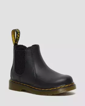 Dr. Martens Infant/Toddler 2976 Softy T Кожаные ботинки челси, цвет Black — Softy T