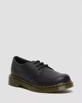 Dr. Martens Junior 1461 Кожаные туфли Softy T, цвет Black — Softy T