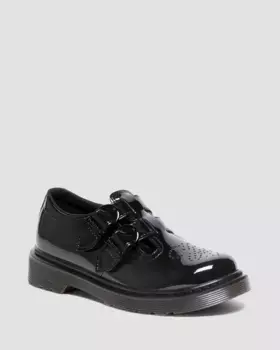Dr. Martens Junior 8065 Туфли Мэри Джейн из лакированной кожи, цвет Black — Patent Leather