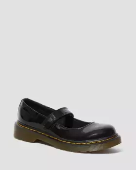 Dr. Martens Junior Maccy Лакированные туфли Мэри Джейн, цвет Black — Patent Leather
