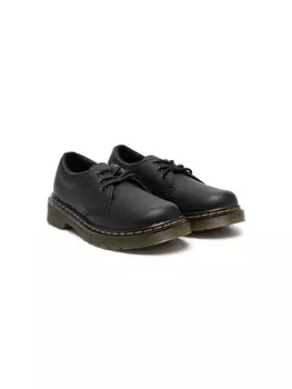 Dr. Martens Kids дерби 1461, черный