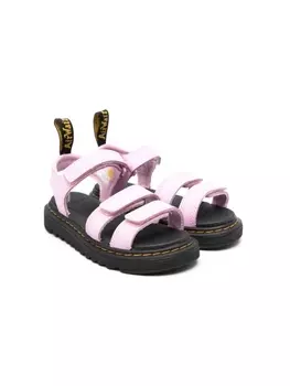 Dr. Martens Kids сандалии Klaire, розовый