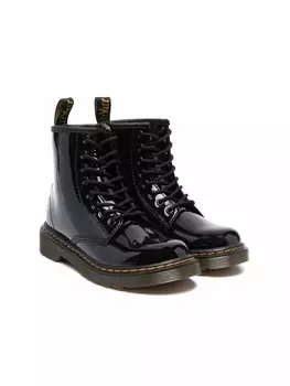 Dr. Martens лакированные ботинки 1460, черный
