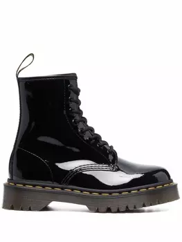 Dr. Martens лакированные ботинки Bex, черный