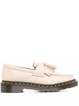 Dr. Martens лоферы с бахромой, нейтральный цвет