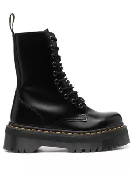 Dr. Martens массивные ботинки на шнуровке, черный