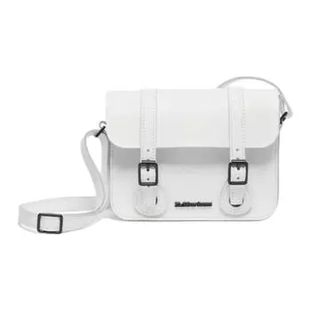 Dr.Martens Сумка через плечо из коровьей кожи, сумка через плечо, среднего размера, унисекс, белая