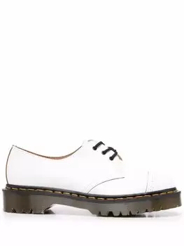 Dr. Martens туфли Bex Toe-Cap на шнуровке, белый