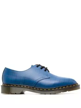Dr. Martens туфли дерби 1461 из коллаборации с Undercover, синий