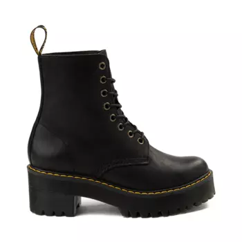 Dr. Martens Женские ботинки Shriver Hi на платформе с 8 люверсами, черный
