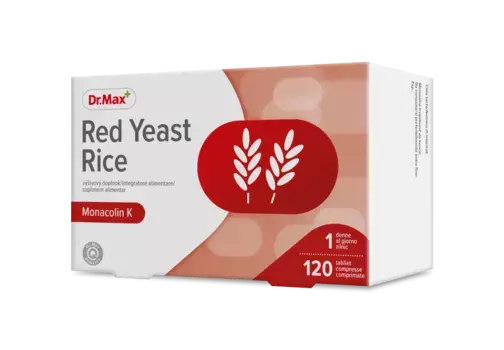 Dr. Max Red Yeast Rice Monakolin 120 таблеток Управление уровнем холестерина