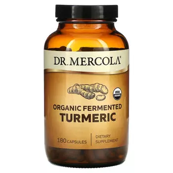 Ферментированная куркума Dr, Mercola, 180 капсул