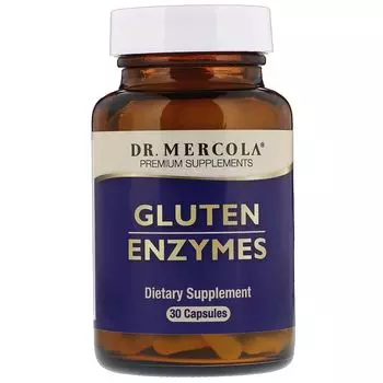Dr. Mercola Gluten Enzymes 30 Capsules