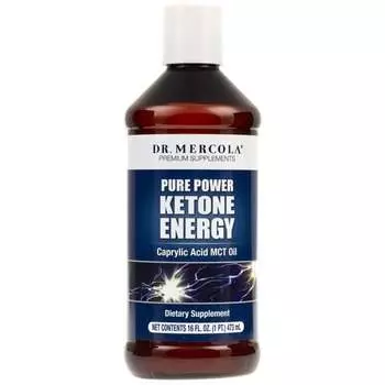 Dr Mercola, Каприловая кислота Кетон Энерджи МСТ, 473 мл