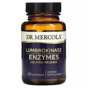 Dr. Mercola Lumbrokinase Enzymes 30 Capsules