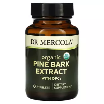 Органический экстракт Dr, Mercola сосновой коры с ОРС, 60 таблеток