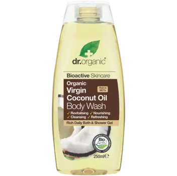 Dr.Organic Bioactive Skincare Coconut Oil гель для душа с кокосовым маслом, 250 мл
