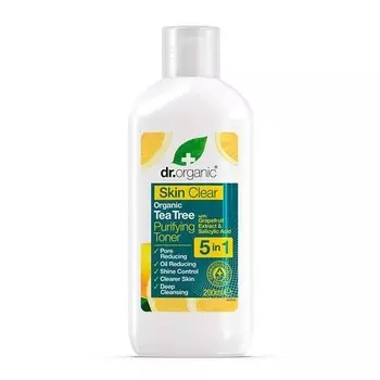 Dr Organic Do Skin Clear Очищающий тоник 5 в 1 200 мл