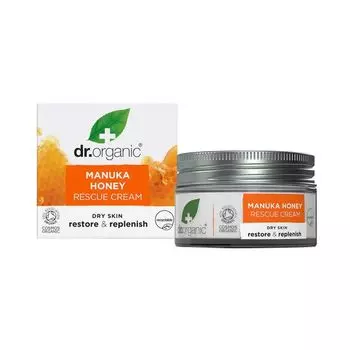 Dr.Organic спасательный крем для лица с медом манука Dr. Organic, 50 мл