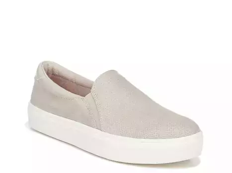 Dr. Scholl's Кроссовки-слипоны Nova от Dr. Scholl, ткань из микрофибры цвета серой устрицы