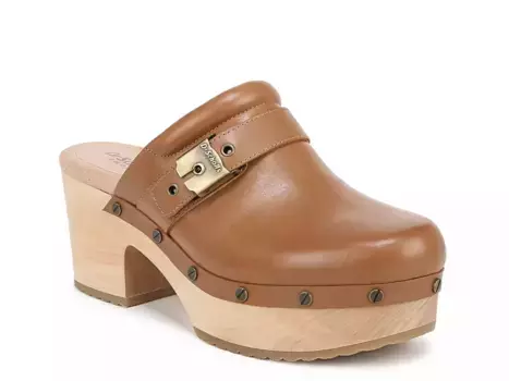Dr. Scholl's Оригинальные сабо Joy от Dr. Scholl, бежевая кожа