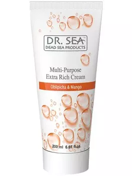 Dr.Sea, Многофункциональный питательный крем для тела с облепихой и манго, 200мл Dr. Sea