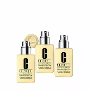 Dragmatically Different Lotion Увлажняющий дневной и ночной лосьон для лица - 3 шт., 125 мл Clinique