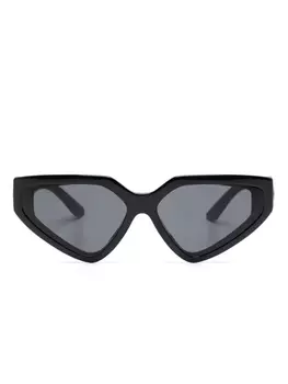 Драгоценные солнцезащитные очки Dolce & Gabbana Eyewear, черный