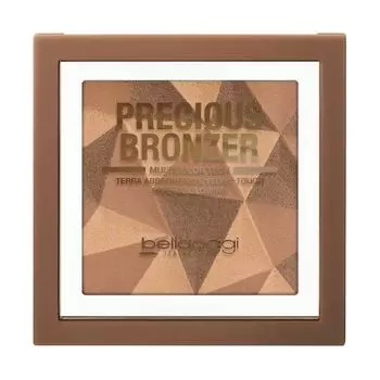 Драгоценный бронзер многоцветная техническая бронзирующая пудра Bellaoggi, цвет 110 sunlight, 9 гр