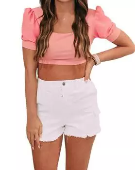 Драгоценный топ розового цвета dear lover